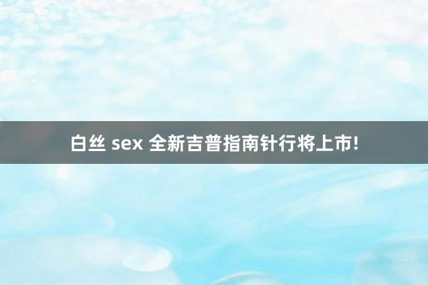 白丝 sex 全新吉普指南针行将上市!